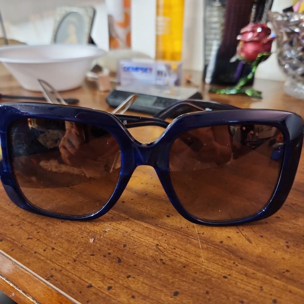 Longchamp Dark Blue Sunglasses